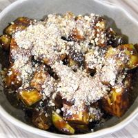 Rojak. Be aware, the sauce is very hot spicy.  at KUL - BMS Organics - KLIA2 in Sepang
