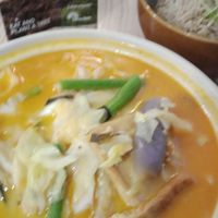 Soymilk curry laksa at KUL - BMS Organics - KLIA2 in Sepang