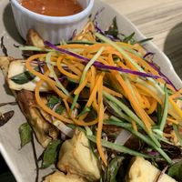 Spicy tofu bites at KUL - BMS Organics - KLIA2 in Sepang