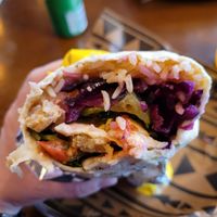 El Barrio with veggie strips (vegan) at Zocalo in Uppsala