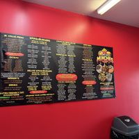 Menu inside (“choice of protein” for vegan)  at King of Munchies TexMex Smash House in Arnprior