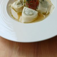 Especially prepared tortellini at skein in Nottingham