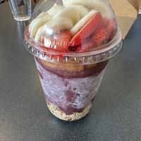 Açaí bowl  at Wild roots eatery in Northampton