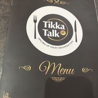 Menu  at Tikka N Talk in Perth