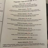 Mains  at Tikka N Talk in Perth