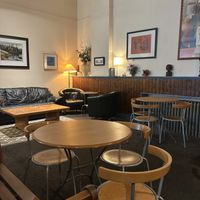 One of two dining areas  at Java Dot Cup in Prince Rupert