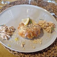 Cake al limone at Trattoria Gracco in Emilia-romagna