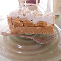 Caramel Banana Coconut Cake at The Seeds of Life in Ubud