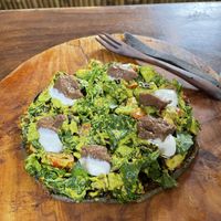 Indian Pizza  at The Seeds of Life in Ubud