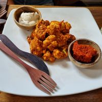 Spicy cauliflower at The Seeds of Life in Ubud