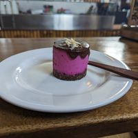 Turkish delight cheesecake at The Seeds of Life in Ubud