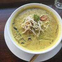 laksa soup  at The Seeds of Life in Ubud