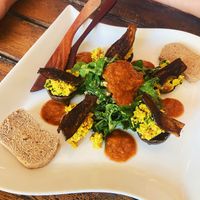 The classic breakfast   at The Seeds of Life in Ubud