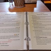 Menu Part. at The Seeds of Life in Ubud