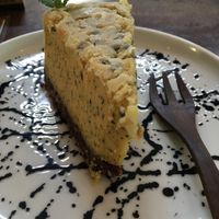 Passion fruit cheesecake   at The Seeds of Life in Ubud