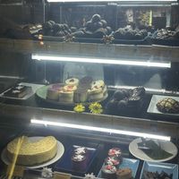 Dessert cabinet   at The Seeds of Life in Ubud