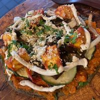 Tuesday special - Smokey Hawaiian pizza   at The Seeds of Life in Ubud