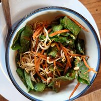 Kale salad at The Seeds of Life in Ubud