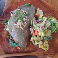Calzone at The Seeds of Life in Ubud