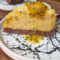 Passionfruit cheesecake at The Seeds of Life in Ubud