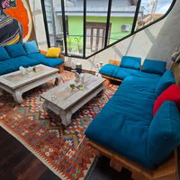 Lounche corner at The Seeds of Life in Ubud