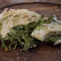 Loved the clean freshness of the Pesto with Fresh Greens pizza slice. It came in a close second!  at The Seeds of Life in Ubud