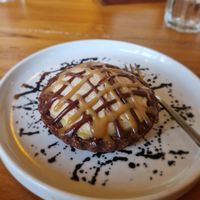 Bananen caramel  Törtchen at The Seeds of Life in Ubud