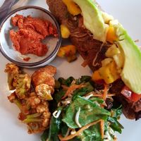 Sunday special, enchilada. at The Seeds of Life in Ubud