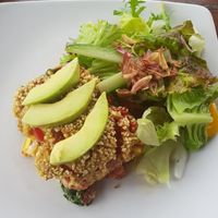 Italian lasagna at The Seeds of Life in Ubud