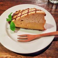 Banana cream cake at The Seeds of Life in Ubud