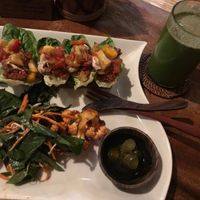 Delicious food and fresh juices!  at The Seeds of Life in Ubud