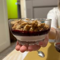 Panna cotta  at La Locanda Del Gusto in Vicenza