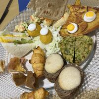 We shared “You and Me” appetizer. So delicious. Many textures and flavors. Superb.  at La Locanda Del Gusto in Vicenza