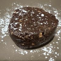 Chocolate with mint flavor. Intense.   at La Locanda Del Gusto in Vicenza