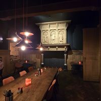 Interior backroom at Poule&Poulette Brugge in Bruges