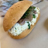 Egg salad sandwich   at Anicca - אניצ׳ה in Tel Aviv