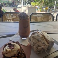 Carrot cake, sandwich and carrot cake at Anicca - אניצ׳ה in Tel Aviv