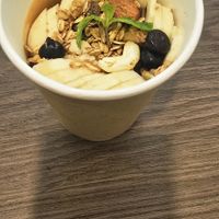 Peanut butter chia pudding to go at 2 Roots Plant-Based Café in Ho Chi Minh City