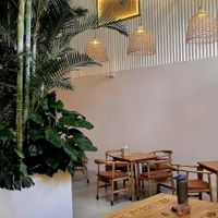 Interior at 2 Roots Plant-Based Café in Ho Chi Minh City