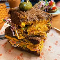 Autumn sandwich   at 2 Roots Plant-Based Café in Ho Chi Minh City