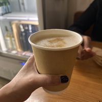 Oat milk coffee   at 2 Roots Plant-Based Café in Ho Chi Minh City