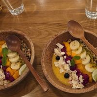 Back to the roots smoothie bowl at 2 Roots Plant-Based Café in Ho Chi Minh City