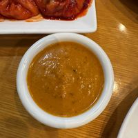 Chutney dipping sauce  at Indian-Nepali Kitchen in Seattle