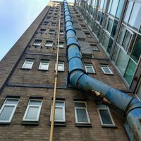 back door. at The Project Cafe in Glasgow