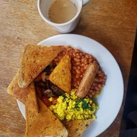 Hearty vegan August 2022 at Cherry Reds Cafe and Bar in Birmingham