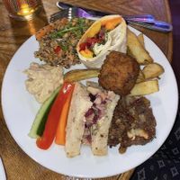 Vegan Xmas buffet   at Cherry Reds Cafe and Bar in Birmingham