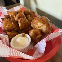 Cauli wings   at Cherry Reds Cafe and Bar in Birmingham