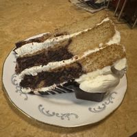 Marble cake  at Cherry Reds Cafe and Bar in Birmingham