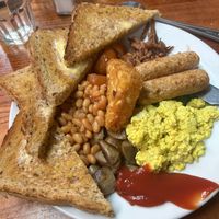 Hearty vegan £9.50  at Cherry Reds Cafe and Bar in Birmingham