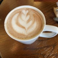 Vegan hot chocolate  at Cherry Reds Cafe and Bar in Birmingham